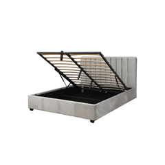 Upholstery Bed Frame – Light Grey