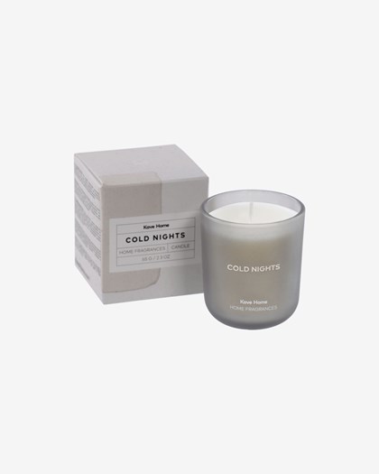 Cold Nights Grey Scented Candle