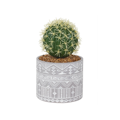 Artificial Ethnic – Pot Beige/Grey