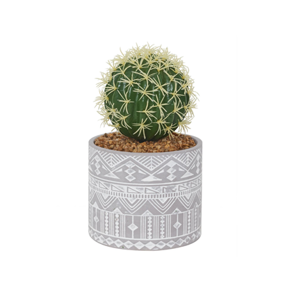 Artificial Ethnic – Pot Beige/Grey