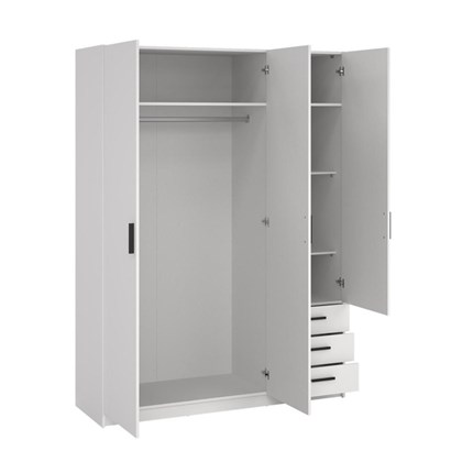 Sprint Wardrobe with 3 doors & 3 drawers