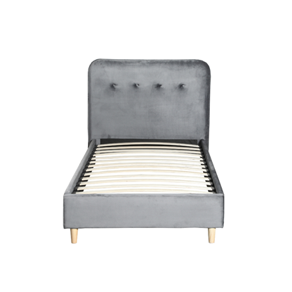 Upholstery Bed – Grey 90x200