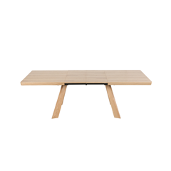 Extendable Dining Table 1600 (400+ 400)x1000x760 Oak Veneer