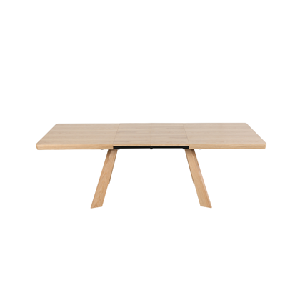Extendable Dining Table 1600 (400+ 400)x1000x760 Oak Veneer
