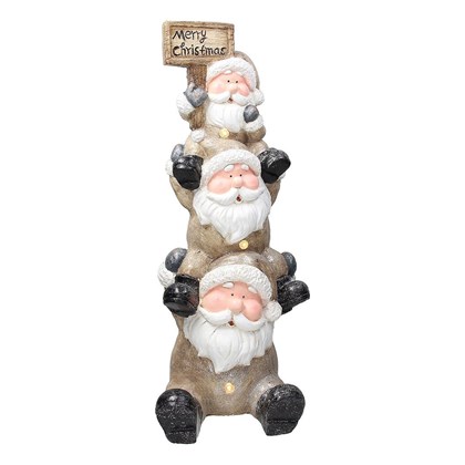 Santas H 66 cm Champagne Magnesium Oxide Multicolor