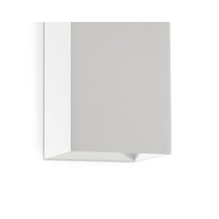 Lune Square Wall Light – White