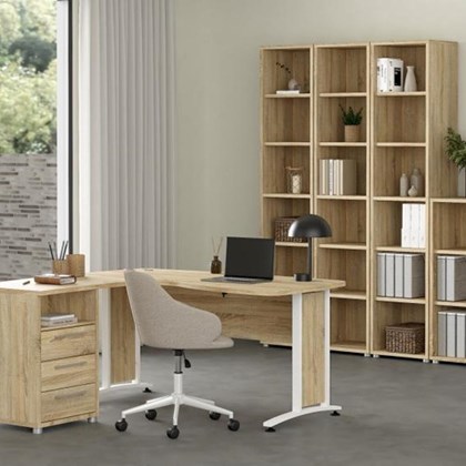 Prima Corner desk with legs 150.4 x 159 x 75.4 cm