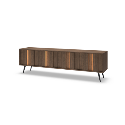 Tv Unit 4D Table-Dark Wood