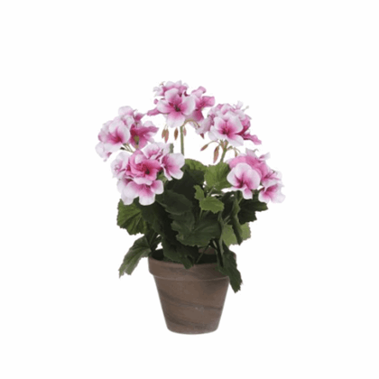 Artificial Plant in Plant Pot - Old Pink