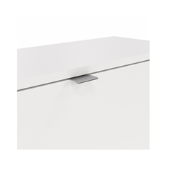 Shoes Cabinet with 3 Tilting Doors – White