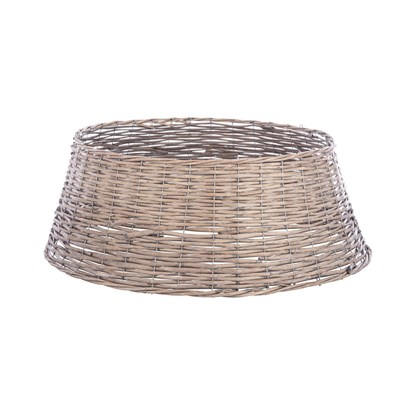 Nevin Grey Round Collar Basket L