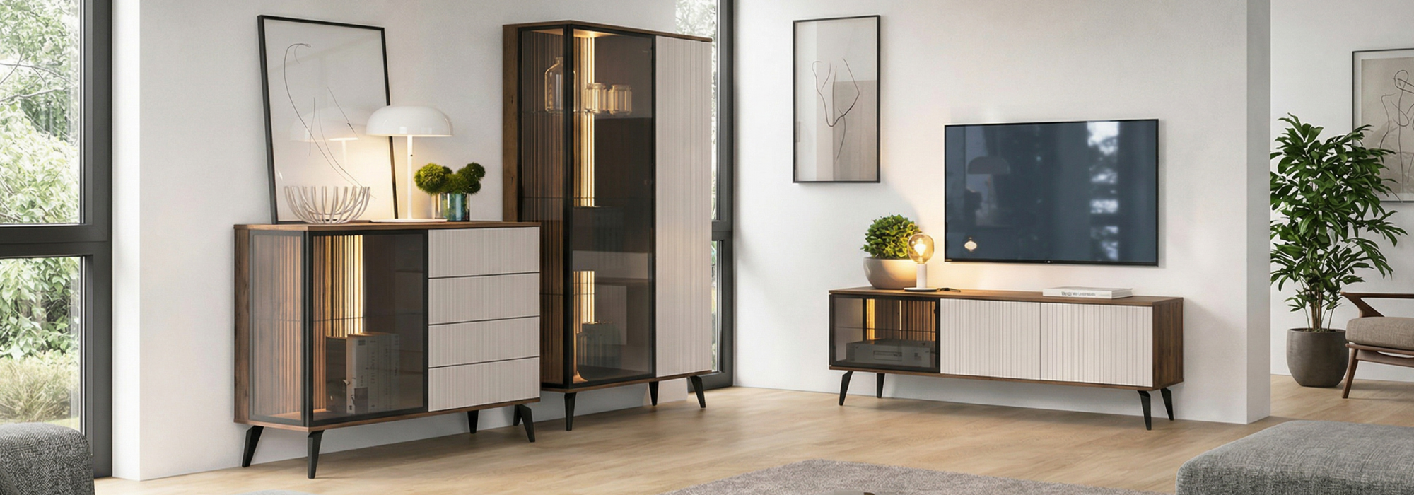 Cashmere and Walnut Collection