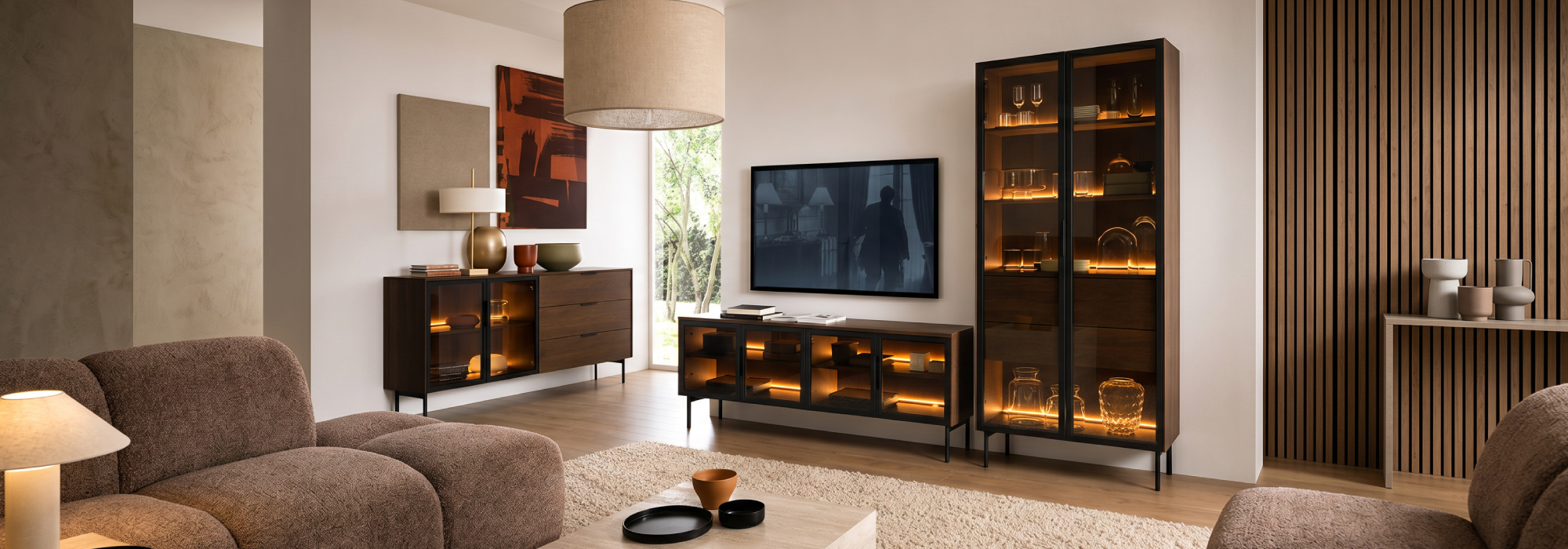 Walnut & Black Collection