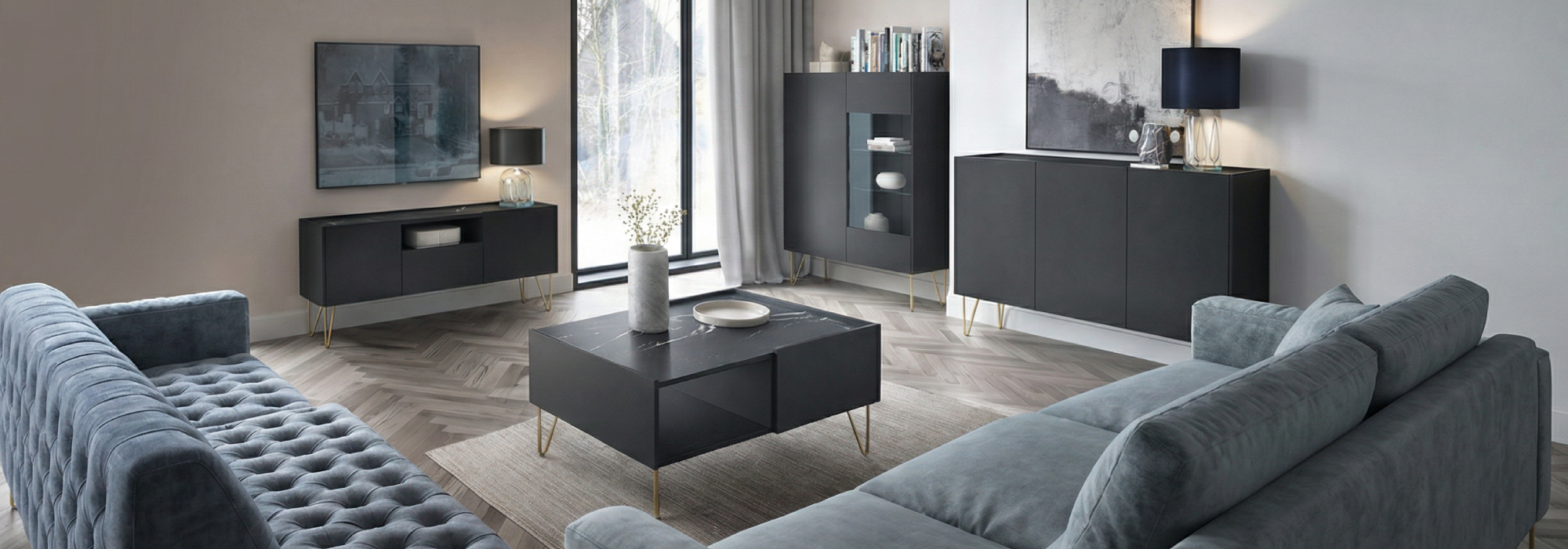 Luxury Black & Gold Collection