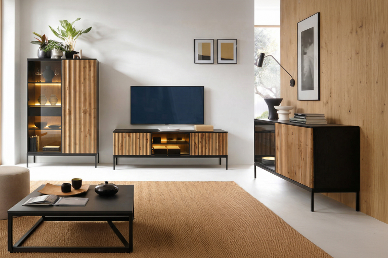 Wotan Oak black & Cashmere Collection