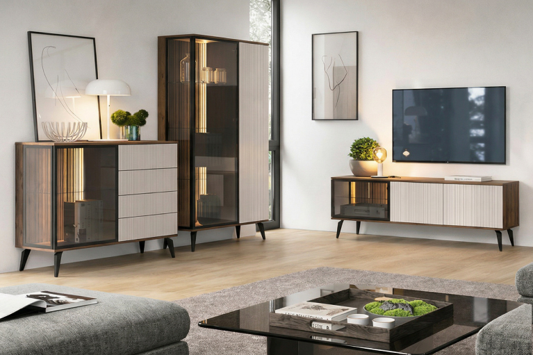 Cashmere and Walnut Collection