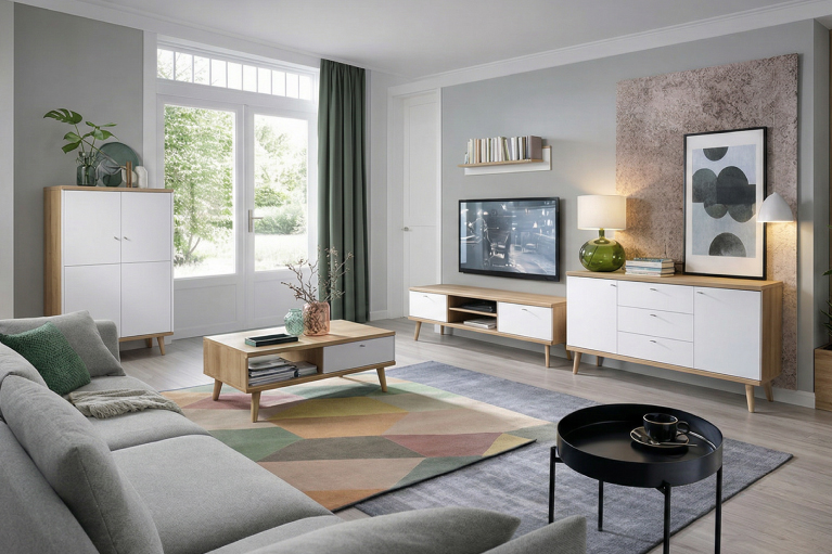 White & Riviera Oak Collection