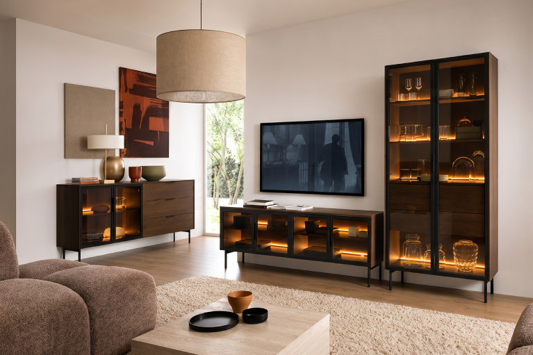Walnut & Black Collection