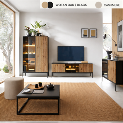 Wotan Oak black & Cashmere Collection