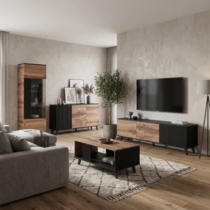 Black Slat & Oak Collection