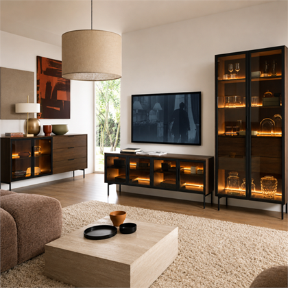 Walnut & Black Collection